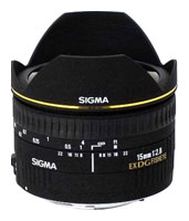 Sigma AF 15mm f/2.8 EX DIAGONAL FISHEYE CANON EF