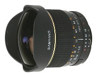 Samyang 8mm f/3.5 AS IF MC Fish-eye CS Four Thirds